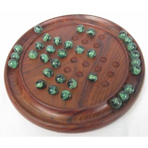 Solitaire Game Glass Marbles