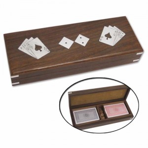 Double Card Box with Dice