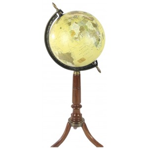 55cm Globe On Wooden Stand - Dia 20cm
