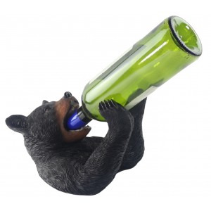Grizzly Bear Wine Holder - 23.5cm