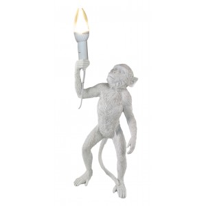 Monkey Holding Candle Lamp + Free Bulb 40cm
