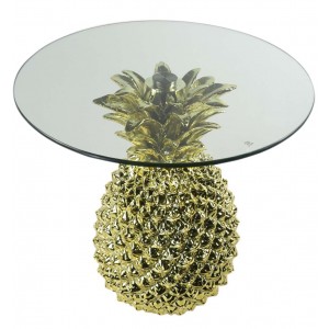 Pineapple Table Glass Top 54.5cm