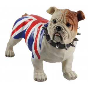 Bulldog (Union Jack) Standing 54.5cm