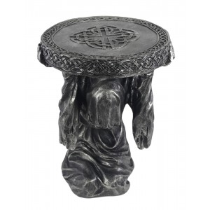Wizard Grim Reaper Gothic Side Table 35.5cm