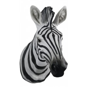 Zebra Head Wall Art 46cm