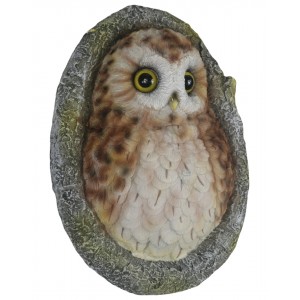 Owl Wall Plaque 21.5cm