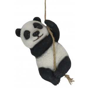 Climbing Panda On Rope 24.5cm