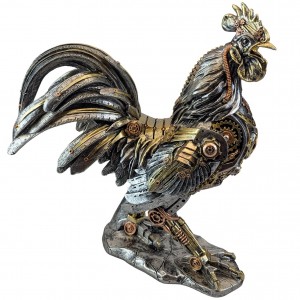 Steampunk Mechanical Rooster - 35cm