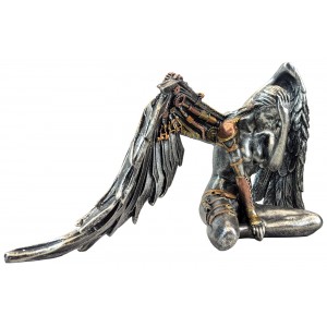 Steampunk Sitting Angel 37cm