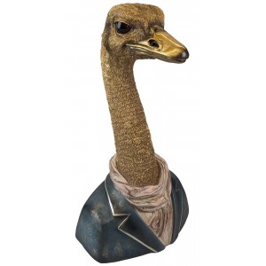 Ostrich Head and Neck 49cm