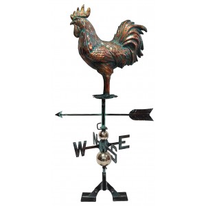 Copper Art - 3D Rooster Weathervane - 114cm