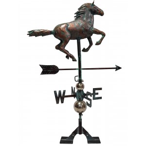 Copper Art - 3D Horse Weathervane - 98cm 