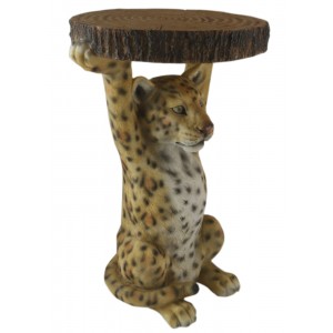 Leopard Table - 51cm