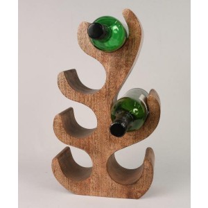 Wooden Wine Holder - 45cm
