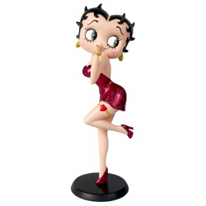 an impressive selection of licensed betty boop collectables