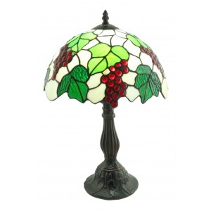 Grape Tiffany Lamp (Medium) 45cm + Free Bulb 