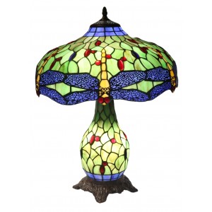 Dragonfly Umbrella Table Lamp 60cm + Free Bulbs