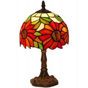 Sunflower Lamp (Small) 32cm With 20cm Shade Dia. + Free Bulb