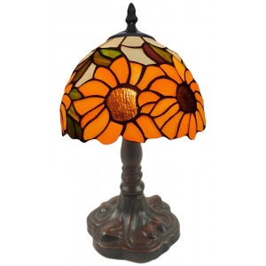 Sunflower Lamp (Small) 33cm With 20cm Shade Dia. + Free Bulb