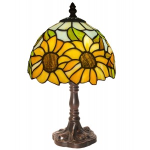 Sunflower Lamp (Small) 32cm With 20cm Shade Dia. + Free Bulb