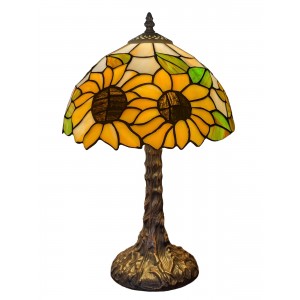 Sunflower Lamp (Medium) 46cm With 30cm Shade Dia. + Free Bulb