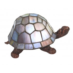 Turtle Lamp Pearl Tiffany Style + Free Bulb