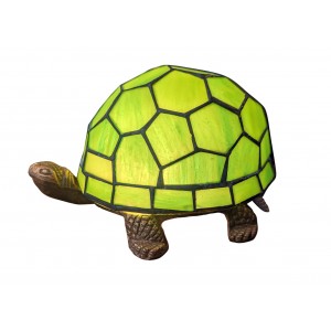 Turtle Lamp Green 22cm + Free Incandescent Bulb