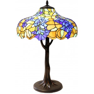 Wisteria Tiffany Table Lamp 56cm (Large) + Free Bulb