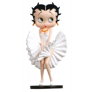 Betty Boop Cool Breeze (White Dress) Small 32cm