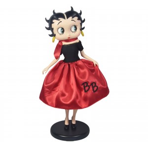 Betty Boop In 50's Costume **With Fabric Clothes** 30.5cm