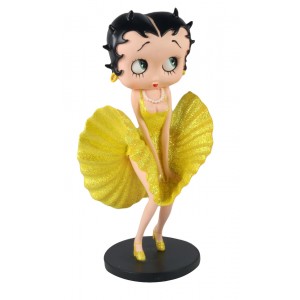 Betty Boop Cool Breeze (Yellow Glitter) 32cm Small