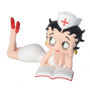 Betty Boop Nurse Lying Down 19cm