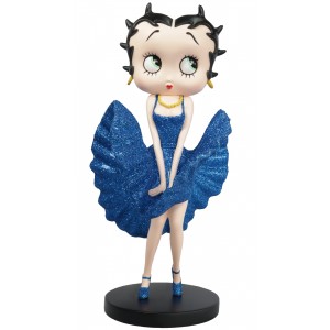 Betty Boop Cool Breeze (Blue Glitter) 32cm Small