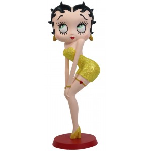 Betty Boop Classic Pose (Yellow Glitter Dress) 29cm