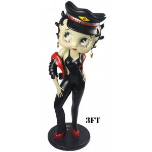 Large Betty Boop Biker Girl - 3ft