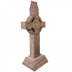 Muiredach Celtic Cross - Roman Stone Finish - 216cm