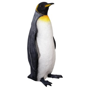 Life Size King Penguin Sculpture - 91.5cm