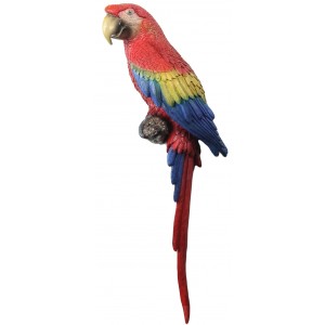 Scarlet Macaw Parrot  Wall Art 100cm 