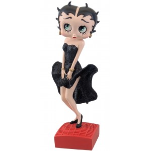 Betty Boop Cool Breeze Posing (Black Glitter Dress) 29.5cm