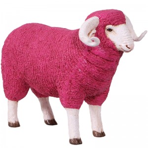 Merino Ram - Small - 55cm Pink Finish