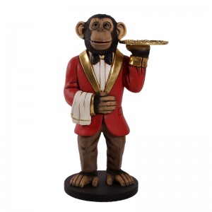 Charles the Chimp Waiter - 95cm