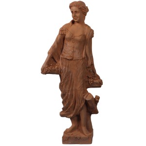 Goddess of Autumn - 116cm - Rusty Finish