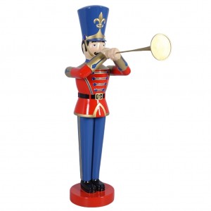 Toy Soldier With Trumpet - 122cm