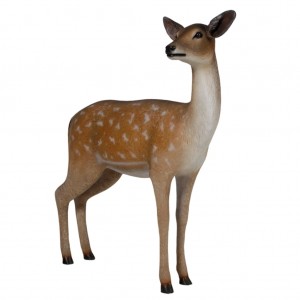 Fallow Dee Doe Standing - 120cm