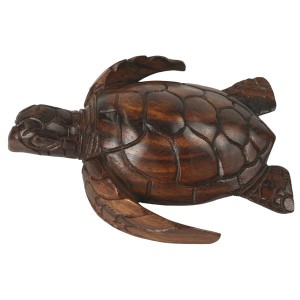 Suar Wood Turtle 20cm