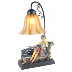 lady figurine table lamps
