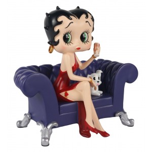 Betty Boop On Settee 22cm