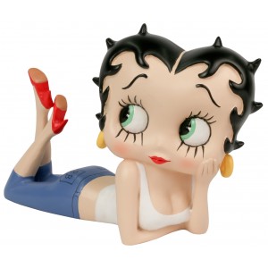 Betty Boop Lying Down Sunny Day 17cm