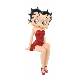 Betty Boop Shelf Sitter Red Dress 25cm