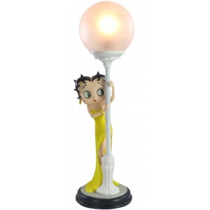 Betty Boop Hide & Seek Lamp Yellow Glitter Dress